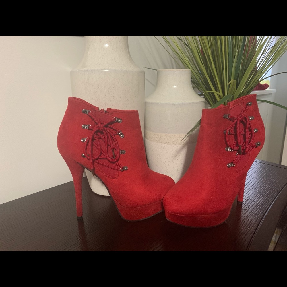 Heel boots ❤️ RED❤️